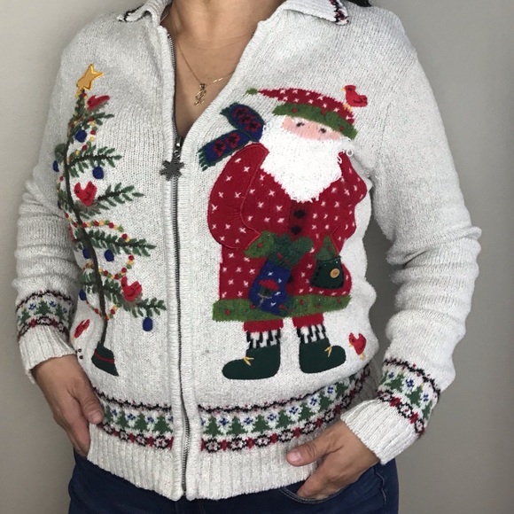 Northern Isles | Ugly Christmas Sweater/ cardigan - Picture 1 of 8
